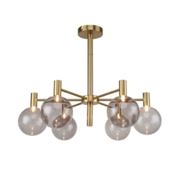 2765-6P, потолочная люстра, D650xH500, 6xG9x25W, excluded