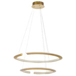 в наличии 814223 Люстра VIRATA LED 58W 2900LM ЗОЛОТО 3000K - купить в интернет-магазине Светильники Торг