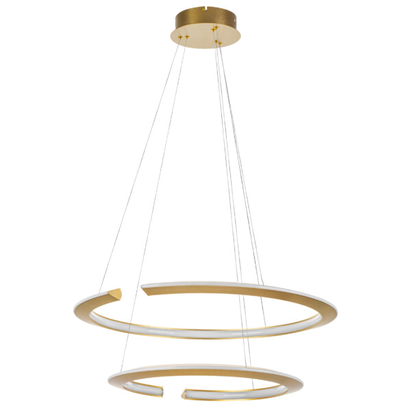 в наличии 814223 Люстра VIRATA LED 58W 2900LM ЗОЛОТО 3000K - купить в интернет-магазине Светильники Торг