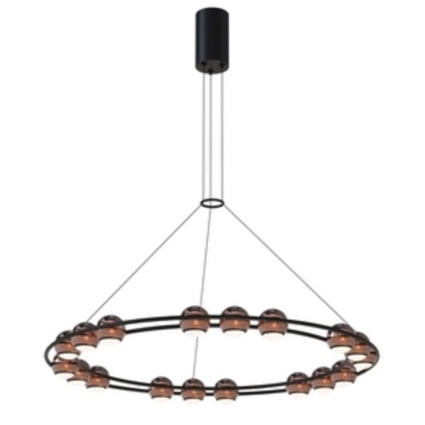 4561-18P, подвесная люстра, D650xH1500/1675, 18xLEDx4W, 4320LM, 4000K, included