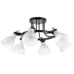 в наличии 761060 Люстра ACROBATA 6х40W E14 БЕЛЫЙ - купить в интернет-магазине Светильники Торг