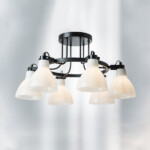 в наличии 761060 Люстра ACROBATA 6х40W E14 БЕЛЫЙ - купить в интернет-магазине Светильники Торг