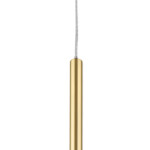 в наличии L3T747133 Люстра TUBO LED 15W 750LM 360G ЗОЛОТО 3000K (574713+747133 (3шт) - купить в интернет-магазине Светильники Торг