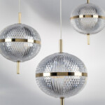 в наличии 738023 Люстра ACRILE 7W LED 793LM 120G ЗОЛОТО 3000K - купить в интернет-магазине Светильники Торг