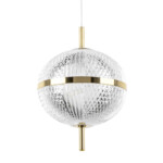 в наличии 738023 Люстра ACRILE 7W LED 793LM 120G ЗОЛОТО 3000K - купить в интернет-магазине Светильники Торг