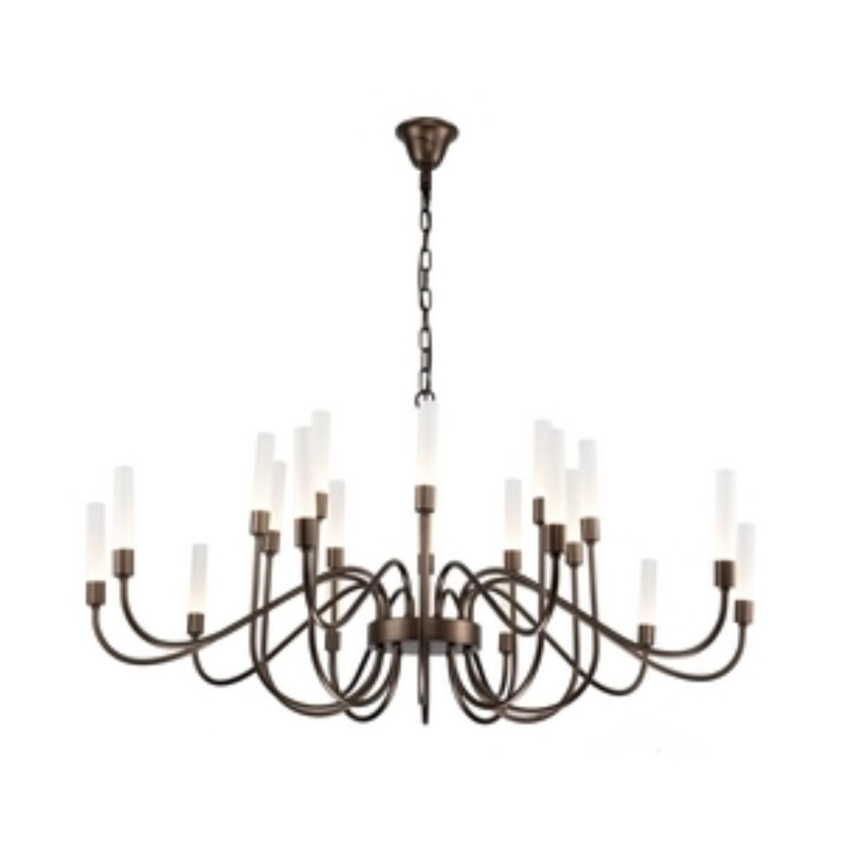 3014-20P, подвесная люстра, D1200xH680/1680, 20xG9LEDx7W, 4900LM, 3000K, included — изображение 1