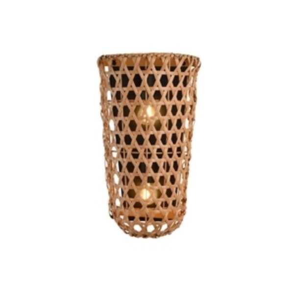 4888-1W, настенный светильник, D120xW210xH400, 2xE14x40W, IP44, excluded