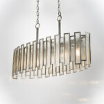 в наличии 712164 Люстра AGAVE 6х40W E27 СЕРЕБРО С ПАТИНОЙ/ПРОЗРАЧНЫЙ - купить в интернет-магазине Светильники Торг