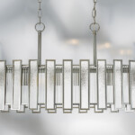 в наличии 712164 Люстра AGAVE 6х40W E27 СЕРЕБРО С ПАТИНОЙ/ПРОЗРАЧНЫЙ - купить в интернет-магазине Светильники Торг