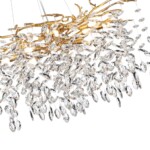 4969/12 HALL ODL24 613 античн.бронза/алюмин./хрусталь Люстра G9 12*40W DELICA — изображение 5