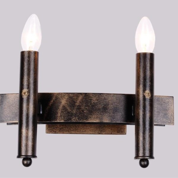 1144-2W, настенный светильник, D170xW310xH195, 2xE14x60W, excluded