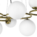 в наличии 815091 Люстра GLOBO 9х40W G9 ЛАТУНЬ - купить в интернет-магазине Светильники Торг