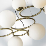 в наличии 815091 Люстра GLOBO 9х40W G9 ЛАТУНЬ - купить в интернет-магазине Светильники Торг