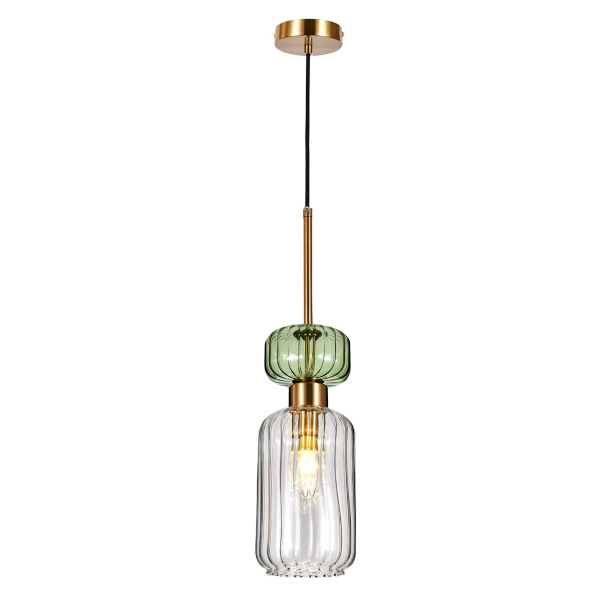 5362696186FFAF70AB31_0 Escada 1141/1S E14*60W Antique copper/Green/Clear — изображение 1