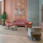 в наличии 703163 Люстра HELIO 30W LED 2778LM ШАМПАНЬ 3500K - купить в интернет-магазине Светильники Торг