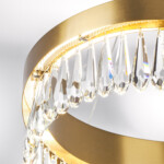 в наличии 703163 Люстра HELIO 30W LED 2778LM ШАМПАНЬ 3500K - купить в интернет-магазине Светильники Торг