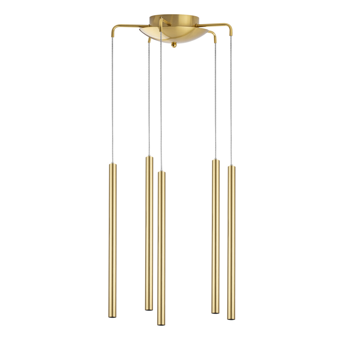 в наличии L5T747243 Люстра TUBO LED 25W 1600LM 25G ЗОЛОТО 4000K (574723+747243 (5шт) - купить в интернет-магазине Светильники Торг