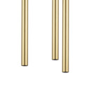 в наличии L5T747243 Люстра TUBO LED 25W 1600LM 25G ЗОЛОТО 4000K (574723+747243 (5шт) - купить в интернет-магазине Светильники Торг