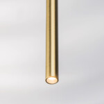 в наличии L5T747243 Люстра TUBO LED 25W 1600LM 25G ЗОЛОТО 4000K (574723+747243 (5шт) - купить в интернет-магазине Светильники Торг