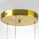 в наличии 800133 Люстра BOTTO LED 3х6W 1820LM ЛАТУНЬ/ПРОЗРАЧНЫЙ/БЕЛЫЙ 3000K - купить в интернет-магазине Светильники Торг