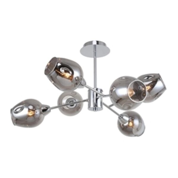 2657-6U, потолочная люстра, D690xH365, 6xE14x40W, excluded