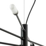 в наличии 733187 Люстра RAGNO 18х40W G9 ЧЕРНЫЙ МАТОВЫЙ - купить в интернет-магазине Светильники Торг