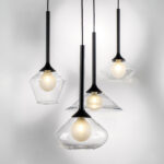 801204 Люстра VETRO 1х6W(led) G9 ЧЕРНЫЙ/ПРОЗРАЧНЫЙ — изображение 2