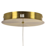 в наличии 637093 Люстра CORINTO 45W LED 3170LM ЗОЛОТО 3000K IP20 - купить в интернет-магазине Светильники Торг