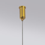 в наличии 637093 Люстра CORINTO 45W LED 3170LM ЗОЛОТО 3000K IP20 - купить в интернет-магазине Светильники Торг