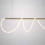 в наличии 637093 Люстра CORINTO 45W LED 3170LM ЗОЛОТО 3000K IP20 - купить в интернет-магазине Светильники Торг