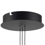 в наличии 737427 Люстра EMISFERO 19W LED 1347LM 130G ЧЕРНЫЙ/МЕДЬ 3000K - купить в интернет-магазине Светильники Торг