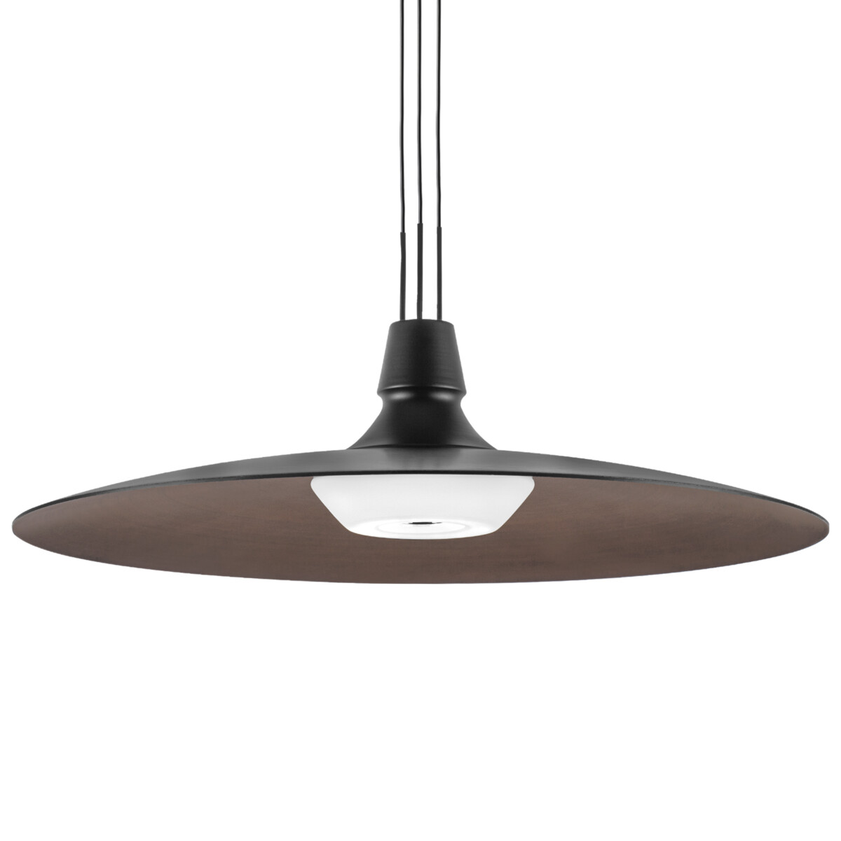 в наличии 737427 Люстра EMISFERO 19W LED 1347LM 130G ЧЕРНЫЙ/МЕДЬ 3000K - купить в интернет-магазине Светильники Торг