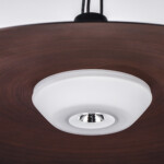 в наличии 737427 Люстра EMISFERO 19W LED 1347LM 130G ЧЕРНЫЙ/МЕДЬ 3000K - купить в интернет-магазине Светильники Торг