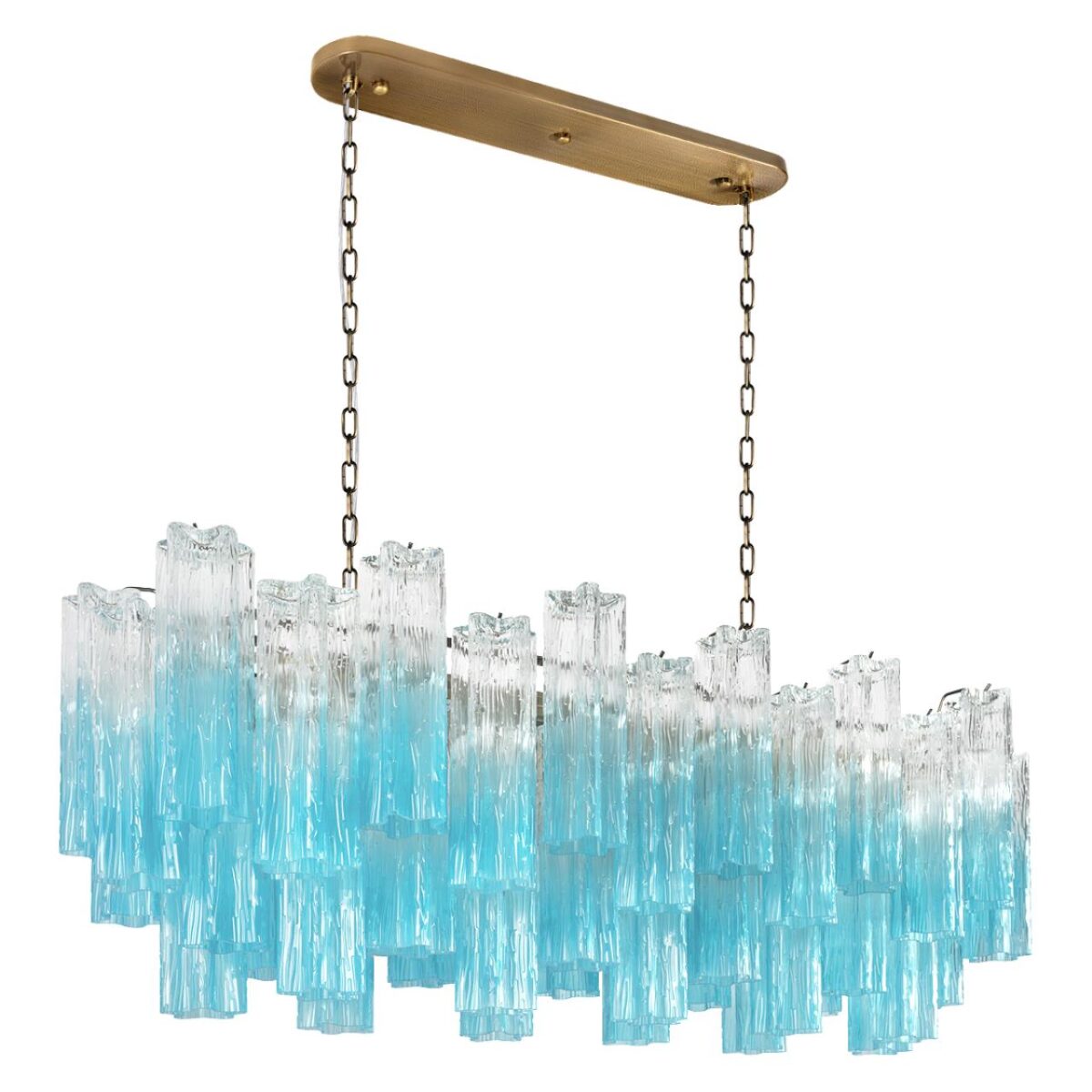 10580/1000R Clear blue Подвесной светильник LOFT IT Murano — изображение 1