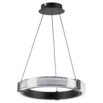 в наличии 736247 Люстра ROTONDA 21W LED 1053LM 360G ЧЕРНЫЙ 3000K - купить в интернет-магазине Светильники Торг