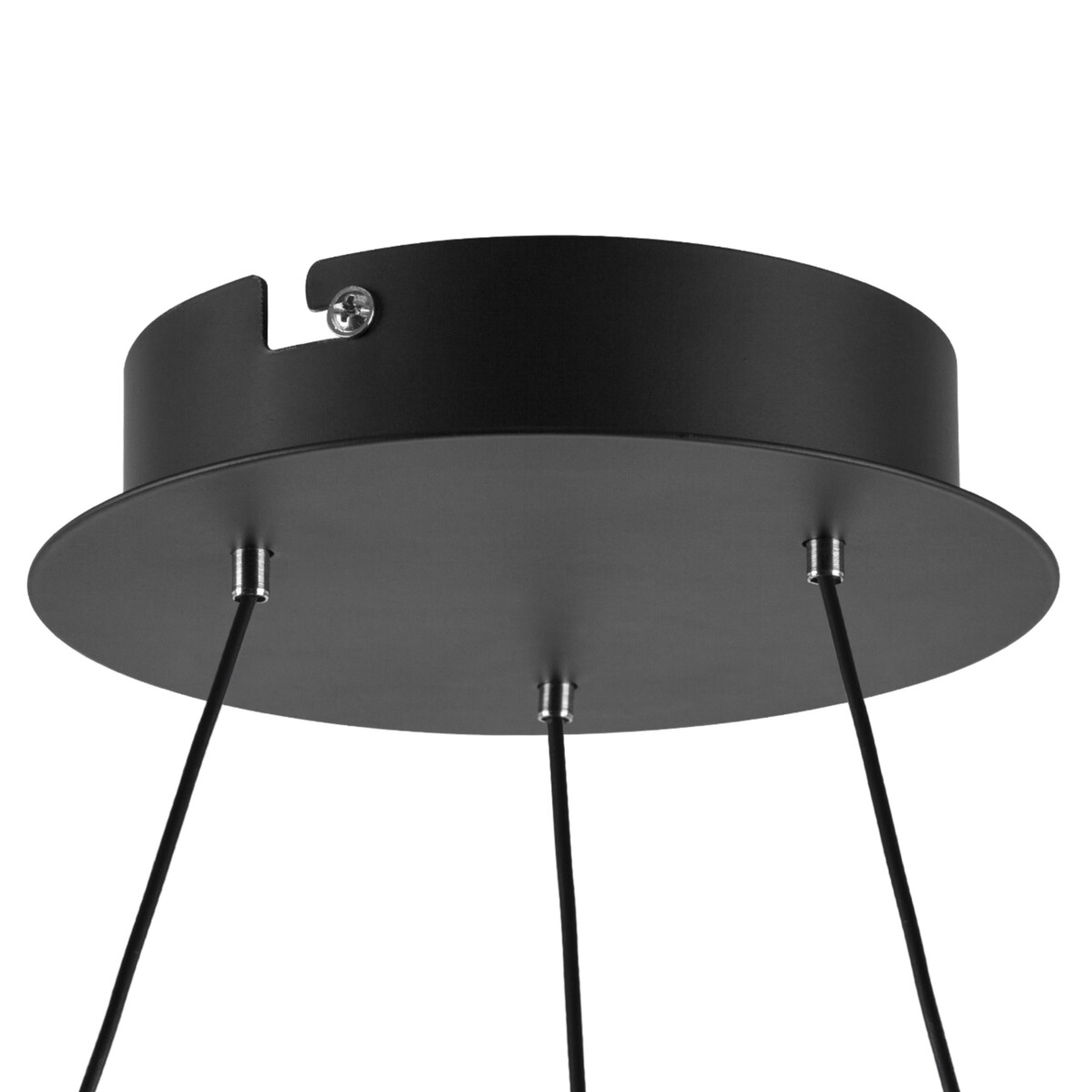 в наличии 736247 Люстра ROTONDA 21W LED 1053LM 360G ЧЕРНЫЙ 3000K - купить в интернет-магазине Светильники Торг