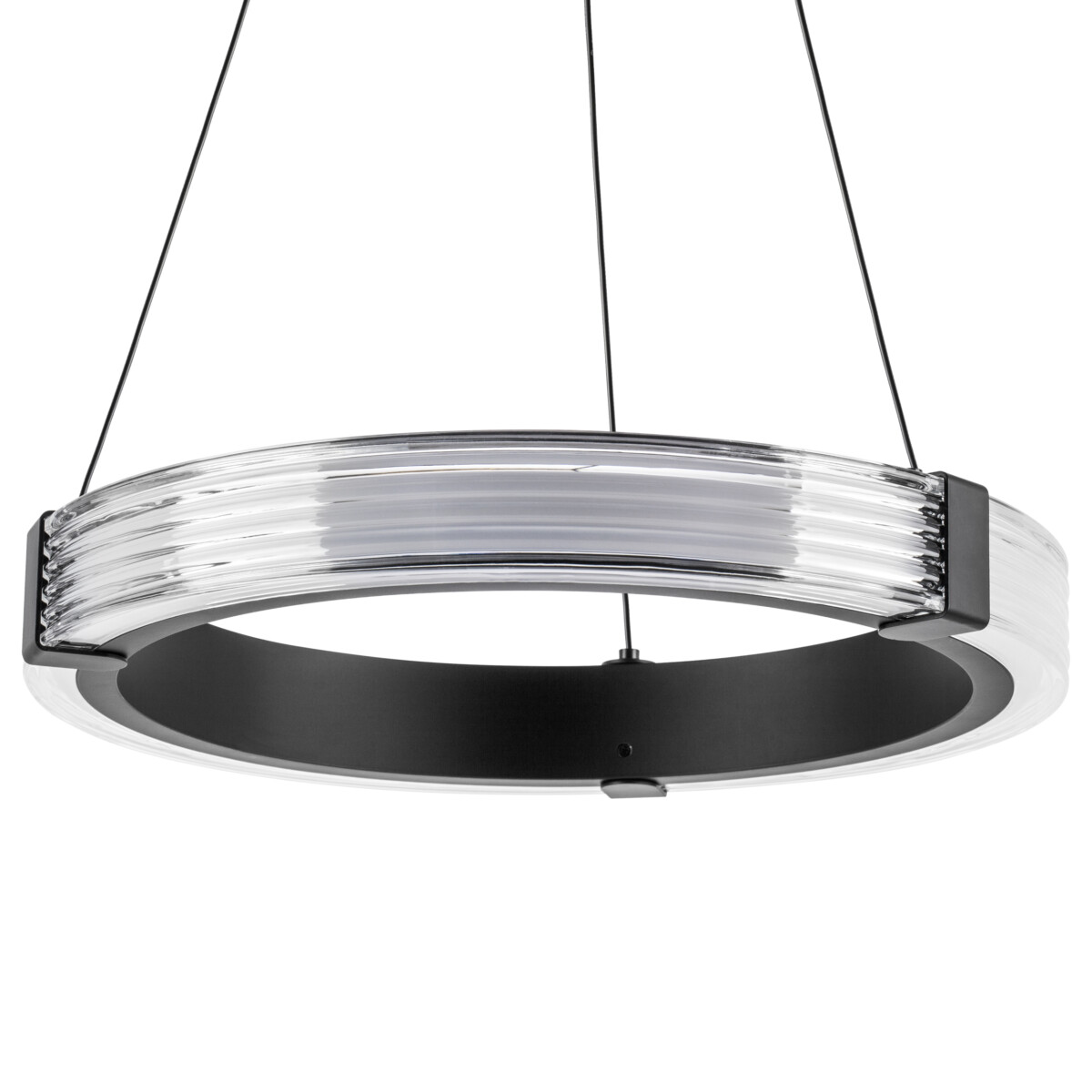 в наличии 736247 Люстра ROTONDA 21W LED 1053LM 360G ЧЕРНЫЙ 3000K - купить в интернет-магазине Светильники Торг