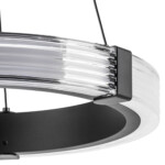 в наличии 736247 Люстра ROTONDA 21W LED 1053LM 360G ЧЕРНЫЙ 3000K - купить в интернет-магазине Светильники Торг