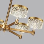 5032/36L L-VISION ODL24 000 античн.бронза/металл/акрил Люстра LED 36W 4000K 2596лм FIVRE — изображение 4