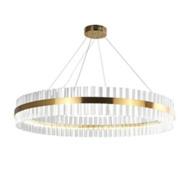4012-10P, подвесная люстра, D1000xH150/1150, LEDx63W, 5040LM, 3000K, included