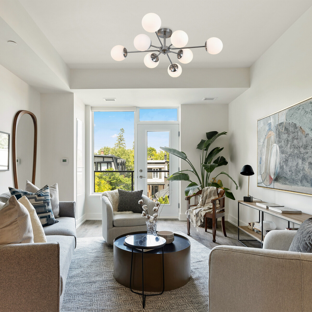 150008/8R E27*60W Satin nickel — изображение 4