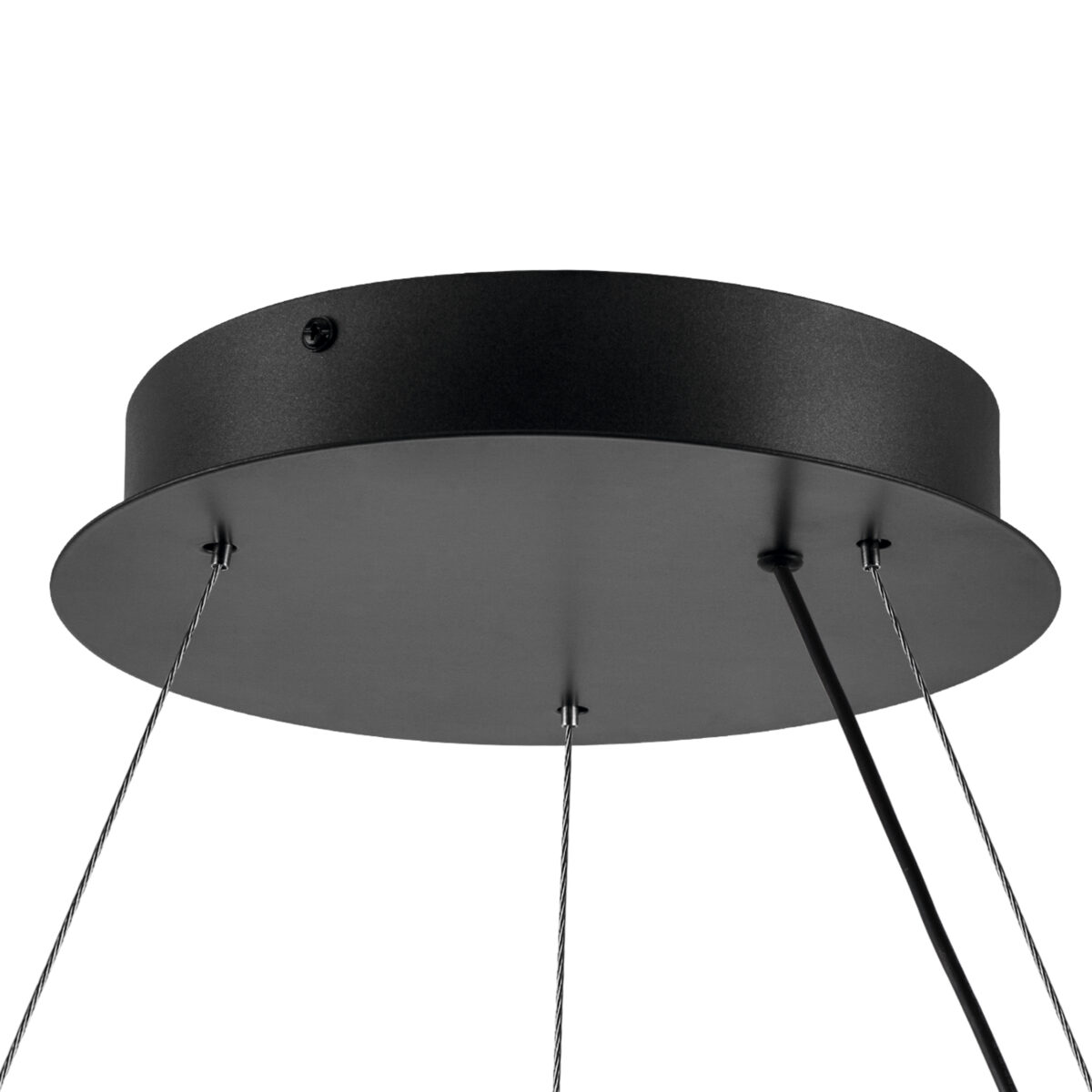 736367 Люстра ROTONDA 30W LED 2059LM 130G ЧЕРНЫЙ 3000K — изображение 2