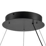 736367 Люстра ROTONDA 30W LED 2059LM 130G ЧЕРНЫЙ 3000K — изображение 2