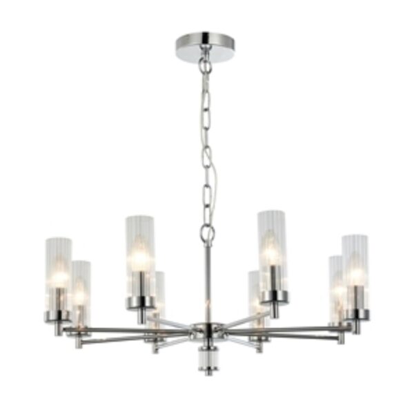 2672-8P, подвесная люстра, D660xH310/1310, 8xE14x40W, excluded