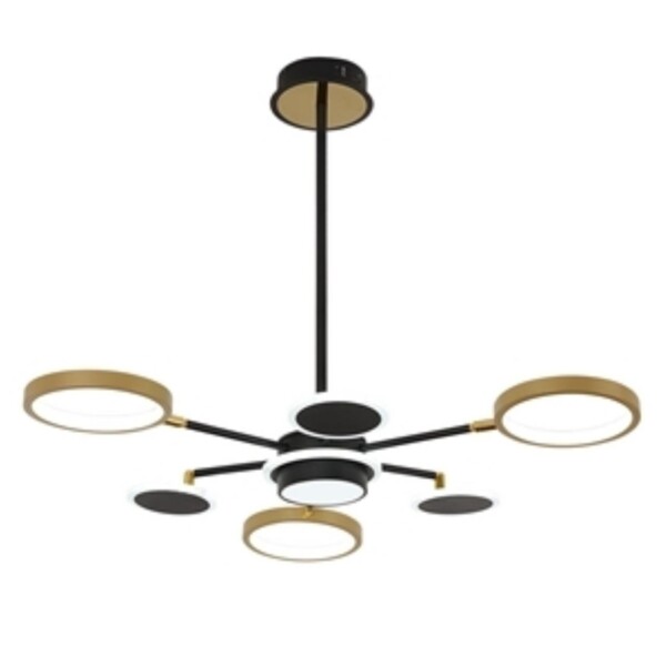 4687-7P, подвесная люстра, D840xH610, LEDx90W/45W/45W, 5980/3060/2940LM, 4000/6500/3500K, included, remote control