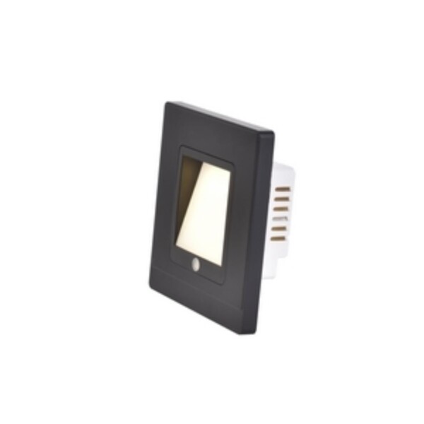 4046-1W, настенный светильник, D30xW86xH86, LEDx1W, 20LM, 3000K, IP20, included, sensor