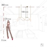 10388P/C Brass Подвесной светильник LOFT IT Thread — изображение 8