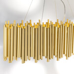 в наличии 816202 Люстра SAVONA 20х40W G9 ЗОЛОТО - купить в интернет-магазине Светильники Торг