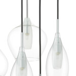 803061 Подвес PENTOLA 6х25W G9 ХРОМ/ПРОЗРАЧНЫЙ — изображение 5