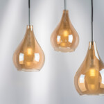 803033 Подвес PENTOLA 1х25W G9 ХРОМ/ЯНТАРЬ — изображение 2